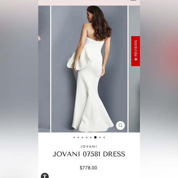 Jovani 07581 Light Blue Dress - Picture 6 of 7